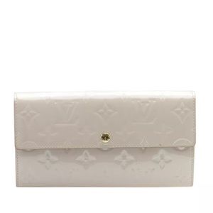 *SOLD*Louis Vuitton Sarah Marshmallow Vernis Snap Wallet